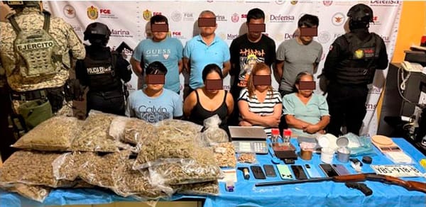 ¡DESMANTELAN BANDÓN CON DROGA EN TIHUATLÁN! - ENTRE LOS DETENIDOS ESTÁ HERIBERTO “N”, HERMANO DE ESTEFANI GALASSI GÓMEZ, DELEGADA REGIONAL DEL BIENESTAR EN POZA RICA
