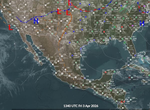 ¡LLUVIAS FUERTES Y CHUBASCOS AMAGAN EN VIERNES SANTO!