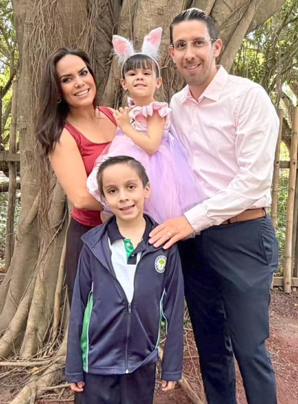 LA FAMILIA PINILLA BALMORI RECIBE CON ALEGRÍA LA PRIMAVERA