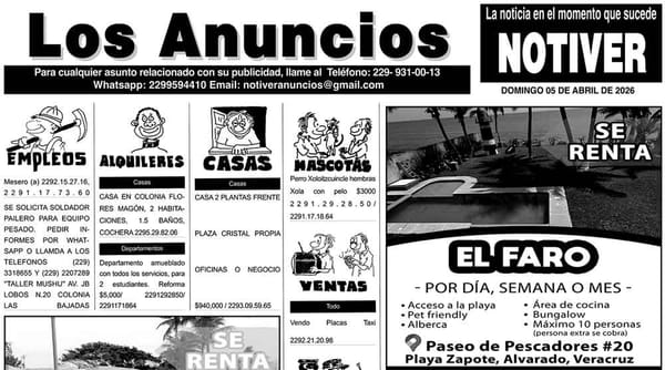 ...LOS ANUNCIOS, AVISOS Y DEMÁS! - DOMINGO, 5 DE ABRIL 2026