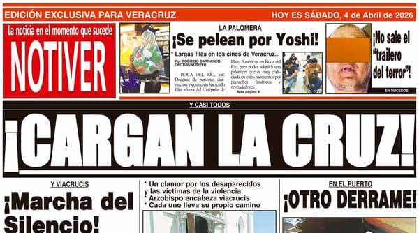 LA PORTADA - SÁBADO 4 DE ABRIL 2026